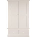 Blakely Cotton Double Wardrobe White