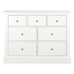 Blakely White 7 Drawer Chest White