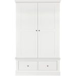 Blakely White Double Wardrobe White