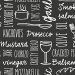 Deli Chalkboard PVC Black