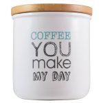 Icons Coffee Canister White