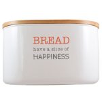 Icons Bread Crock White