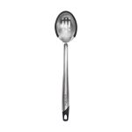 Infinity Stainless Steel Slotted Spoon Silver