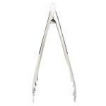 Infinity Stainless Steel Tongs Silver