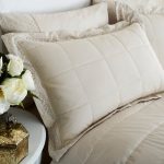 Antique Lace Cream Pillow Sham Cream