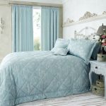 Eden Duck Egg Bedspread Duck Egg Blue