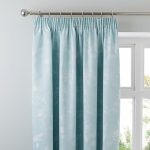 Eden Duck-Egg Thermal Pencil Pleat Curtains Duck Egg Blue