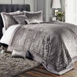 Oxford Pewter Bedspread Pewter Grey