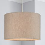 Lennox Herringbone Pendant Grey