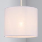 Drum Shade White