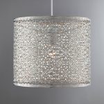 Tunis Fretwork Easy Fit Pendant Chrome
