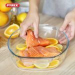 Pyrex Optimum Oval Roaster Clear