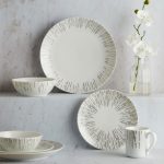 Glamour 16 Piece Dinner Set Silver