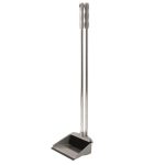 Addis Long Handle Dustpan Grey
