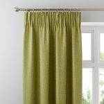 Vermont Green Pencil Pleat Curtains Green
