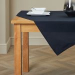 Spectrum Black Tablecloth Black
