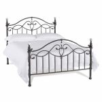 Catalina Shiny Black Bedstead Black