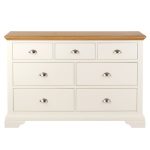 Eaton Cream 7 Drawer Chest Cream