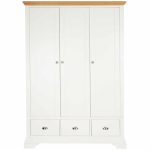 Eaton Cream Triple Wardrobe Cream