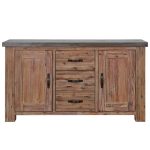 Harvey Acacia Large Sideboard Brown