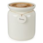 Hang Tag Biscuit Canister Cream
