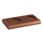 Cole & Mason Wood Mill Tray Brown