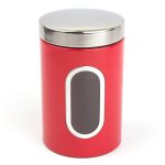 Spectrum Window Canister Red
