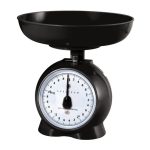 Spectrum Mechanical Kitchen Scales Black