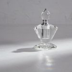 Dorma Cut Glass Perfume Bottle Clear