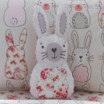 Katy Rabbit 3D Cushion Pink