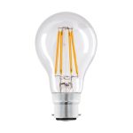 Dunelm 6W LED BC Filament Bulb Clear