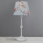 Beautiful Birds Table Lamp Duck Egg Blue