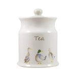 Jenny Tea Canister White