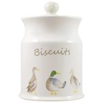 Jenny Biscuit Canister White
