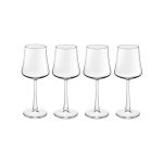 Pausa Novum Set of 4 White Wine Glasses Clear