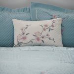 Misaki Duck Egg Boudoir Cushion Cream