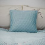 Misaki Duck Egg Square Cushion Duck Egg Blue