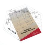 Sew Easy Quilt Hexagon Template Clear