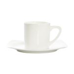 Dorma Cambridge White Espresso Cup & Saucer White