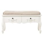 Toulouse Ivory Bench White