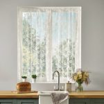 Lillian Lace Net Fabric White