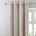 Dorma Lymington Cream Eyelet Curtains Cream
