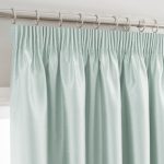 Montana Duck-Egg Pencil Pleat Curtains Duck Egg (Blue)