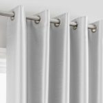 Montana Silver Eyelet Curtains Silver