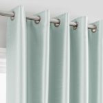 Montana Duck-Egg Eyelet Curtains Duck Egg (Blue)