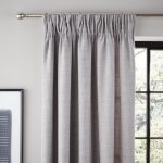 Vermont Dove Grey Pencil Pleat Curtains Grey