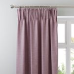 Vermont Mauve Pencil Pleat Curtains Mauve