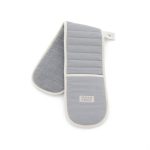 Head Chef’ Range Grey Double Oven Glove Grey