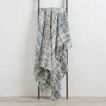Purity Ripple 130cm x 180cm Throw Blue