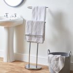 Towel Rail Stand Chrome